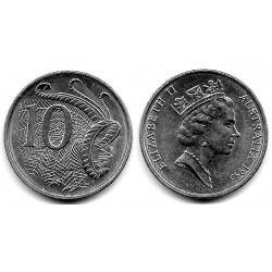 (81) Australia. 1993. 10 Cents (EBC)