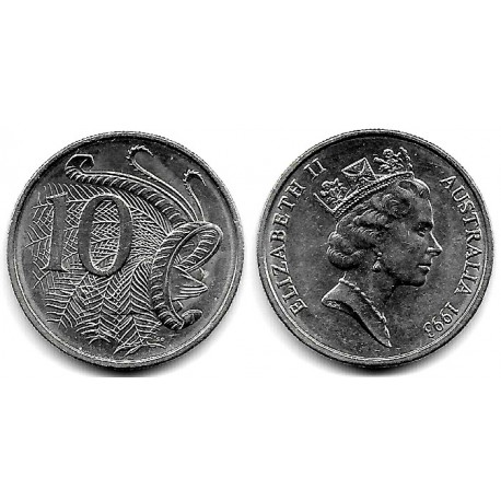 (81) Australia. 1993. 10 Cents (EBC)