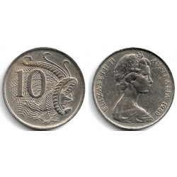 (65) Australia. 1980. 10 Cents (MBC)