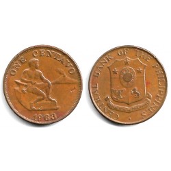(186) Filipinas. 1963. 1 Centavo (MBC)