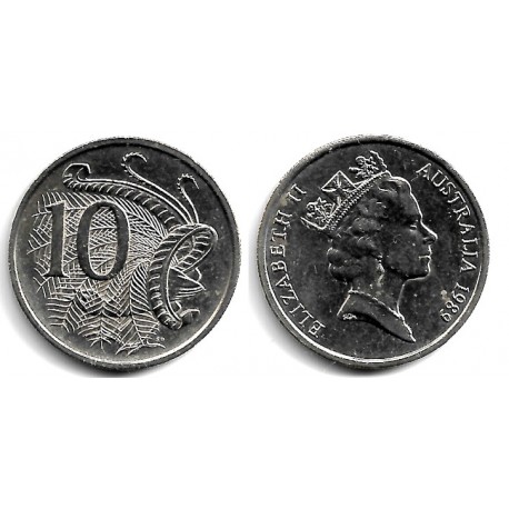 (81) Australia. 1989. 10 Cents (EBC)