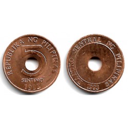 (268) Filipinas. 1995. 5 Sentimo (EBC+)