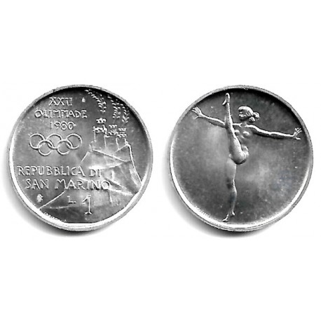 (102) San Marino. 1980. 1 Lira (SC)