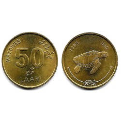 (72) Maldivas. 1995. 50 Laari (SC)