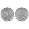 (10) Alemania Democrática. 1971(A). 10 Pfennig (BC) Dañada