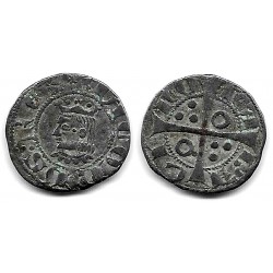 Condado de Barcelona (Jaime II). 1291-1327. Dinero (MBC+)