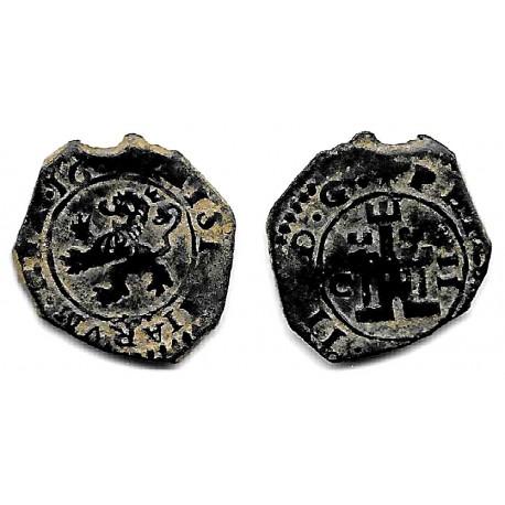 Felipe III. Sin Fecha Visible. 2 Maravedí (BC+) Ceca de Cuenca