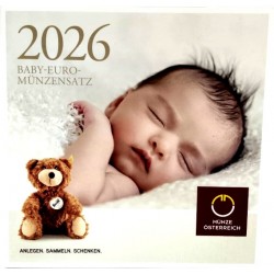Austria. 2026. Cartera Oficial BEBÉ (SC)