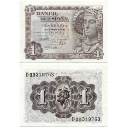 Estado Español. 1948. 1 Peseta (SC-) Serie D