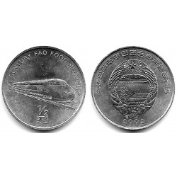 (193) Corea del Norte. 2002. ½ Chon (SC)