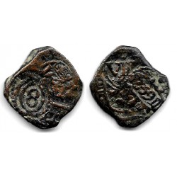 Felipe IV. Sin Fecha. Maravedí Resellado (MBC)