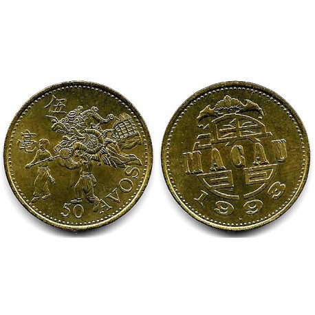 (72) Macao. 1993. 50 Avos (SC)