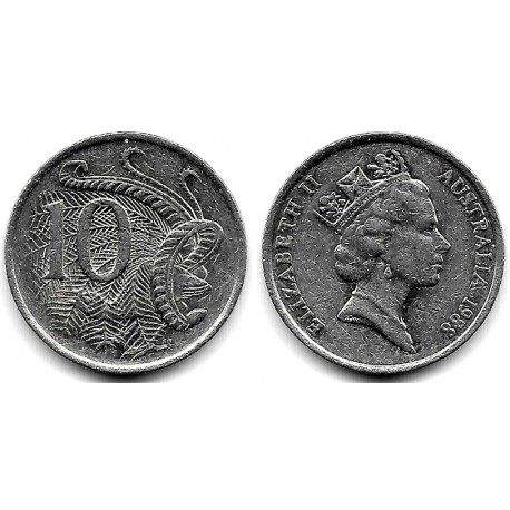 (81) Australia. 1988. 10 Cents (MBC-)