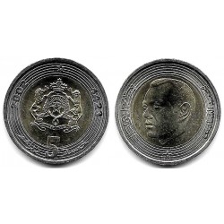 (Y109) Marruecos. 2002. 5 Dirhams (SC)