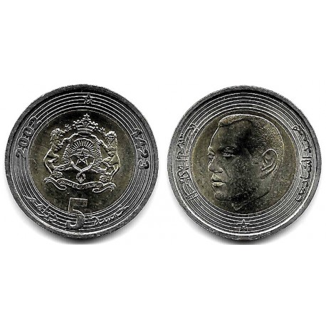 (Y109) Marruecos. 2002. 5 Dirhams (SC)