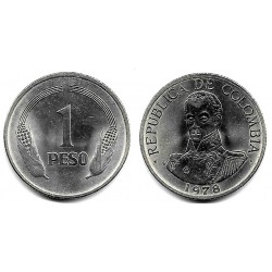 (258.2) Colombia. 1978. 1 Peso (SC)