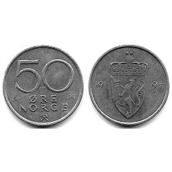 (418) Noruega. 1994. 50 Ore (MBC+)