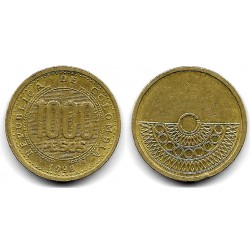 (288) Colombia. 1998. 1000 Pesos (MBC)
