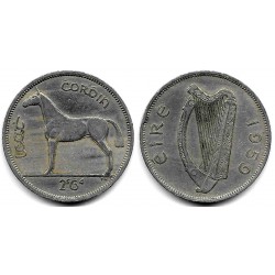 (16a) Irlanda. 1959. Half Crown (MBC)