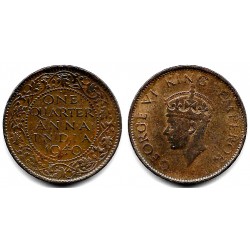 (531) India Británica. 1940. Quarter Anna (MBC-)