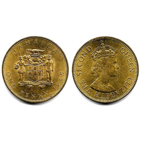 (39) Jamaica. 1965. 1 Penny (SC)