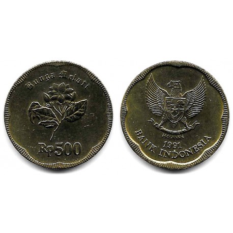 (54) Indonesia. 1991. 500 Rupiah (SC)