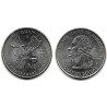 (447) Estados Unidos de América. 2009(P). Quarter Dollar (EBC+) Guam