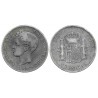 Alfonso XIII. 1898*(18---). 5 Pesetas (BC) (Plata) Ceca de Madrid SG-V