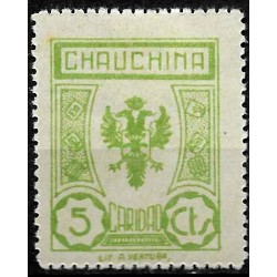 Viñeta. Chauchina. Caridad. 5 Céntimos (Nuevo, con señal de fijasellos)