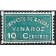 Viñeta. Vinaroz. Impuesto de Guerra. 10 Céntimos (Nuevo, con señal de fijasellos)