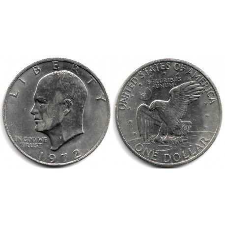 (203) Estados Unidos de América. 1972. 1 Dollar (EBC)