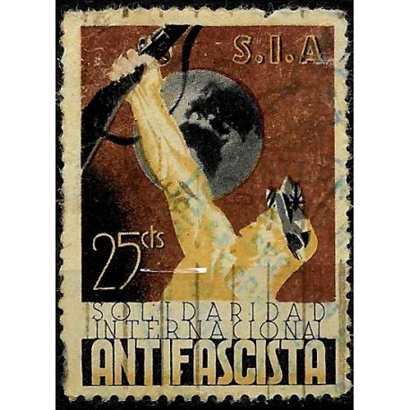 Viñeta. Solidaridad Internacional Antifascista. 25 Céntimos (Usado)