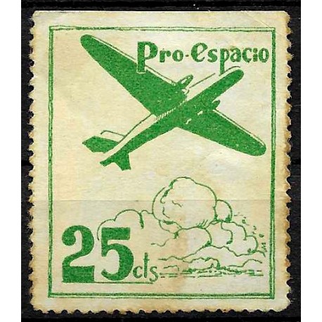 Viñeta. Pro-Espacio. 25 Céntimos (Usado)