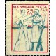 Viñeta. 103 Brigada Mixta. 25 Céntimos (Nuevo, con señal de fijasellos)