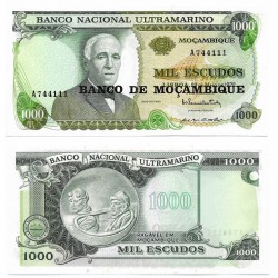 (119) Mozambique. 1976. 1000 Escudos (SC)