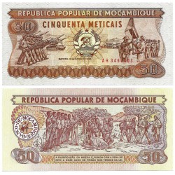 (129a) Mozambique. 1983. 50 Meticais (SC)