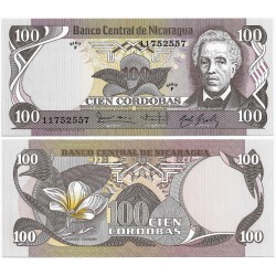 (141) Nicaragua. 1984. 100 Córdobas (SC)