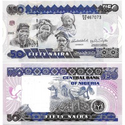 (27f) Nigeria. 2005. 50 Naira (SC)