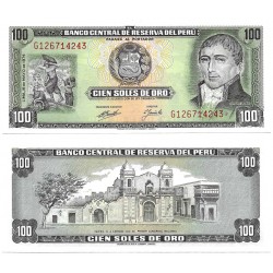 (102c) Perú. 1974. 100 Soles de Oro (SC)