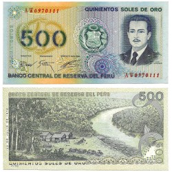 (115) Perú. 1976. 500 Soles de Oro (SC)