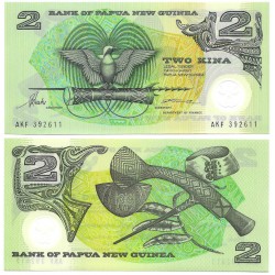 (16a) Papúa Nueva Guinea. 1996. 2 Kina (SC)