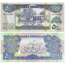 (6b) Somalilandia. 1996. 500 Shillings (SC)