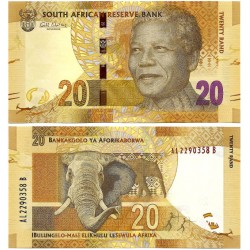 (134) Sudáfrica. 2012. 20 Rand (SC)