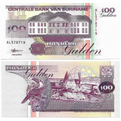 (139b) Surinam. 1998. 100 Gulden (SC)