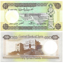 (103e) Siria. 1991. 50 Pounds (SC)