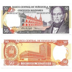 (65e) Venezuela. 1995. 50 Bolívares (SC)