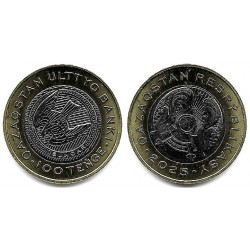 Kazajstán. 2025. 100 Tenge (SC)
