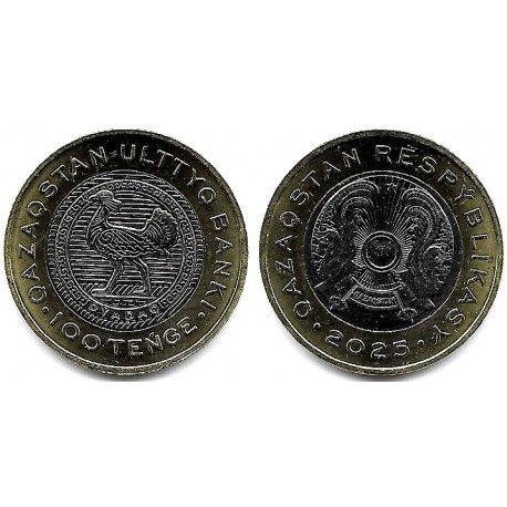 Kazajstán. 2025. 100 Tenge (SC)