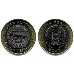 Kazajstán. 2025. 100 Tenge (SC)