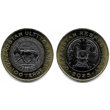 Kazajstán. 2025. 100 Tenge (SC)